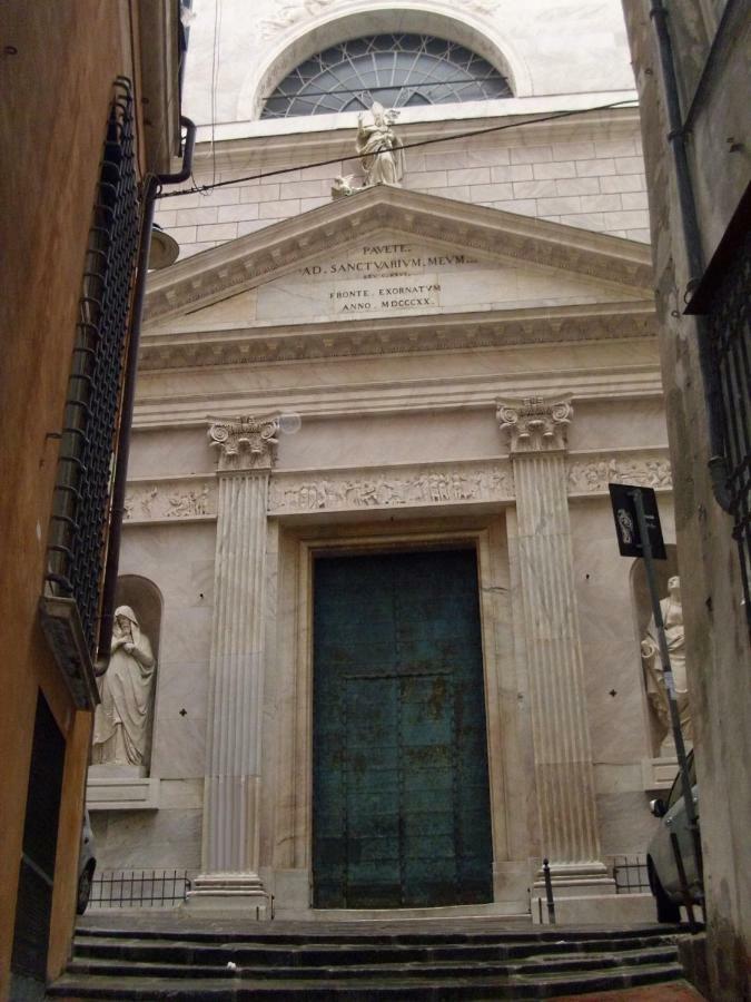 Apartmán La Quiete In Centro Storico Janov Exteriér fotografie